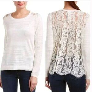 EUC - Cabi Sophia Lace Back